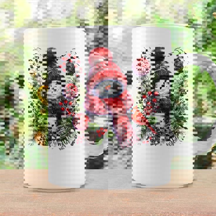 クリスマスの雪だるま コーヒーマグ ギフトのアイデア