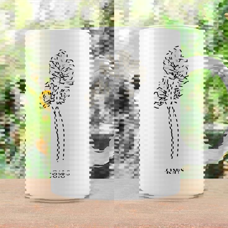 クール コスモス ボタニカル 花 かわいい コスモス 花好き コーヒーマグ ギフトのアイデア