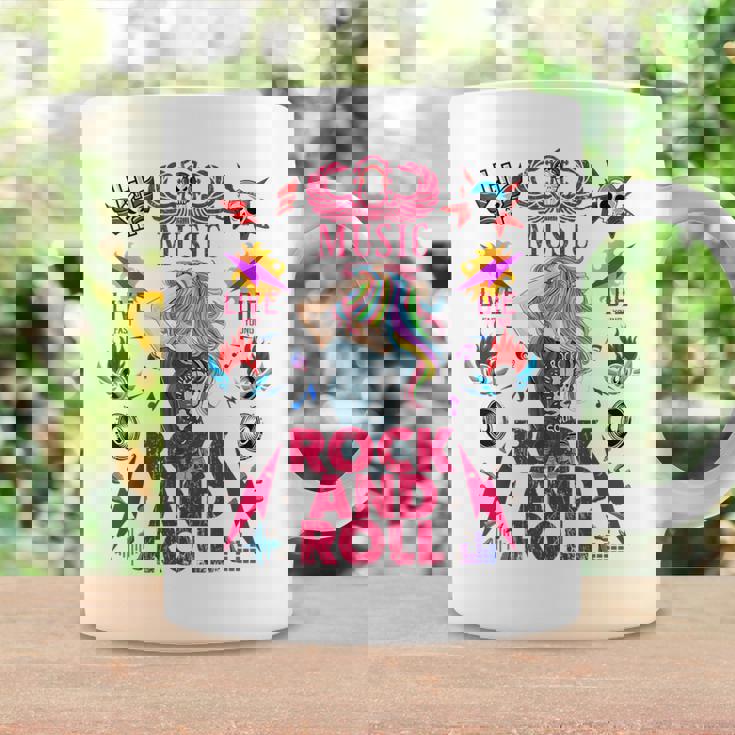 クールなヴィンテージオールドロックンロールミュージック、This Is My Rock And Roll コーヒーマグ ギフトのアイデア