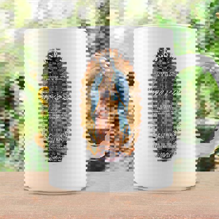 グアダルーペの聖母 カトリック アヴェ・マリア スペイン語 ヘイルマリア 長袖tシャツ コーヒーマグ ギフトのアイデア