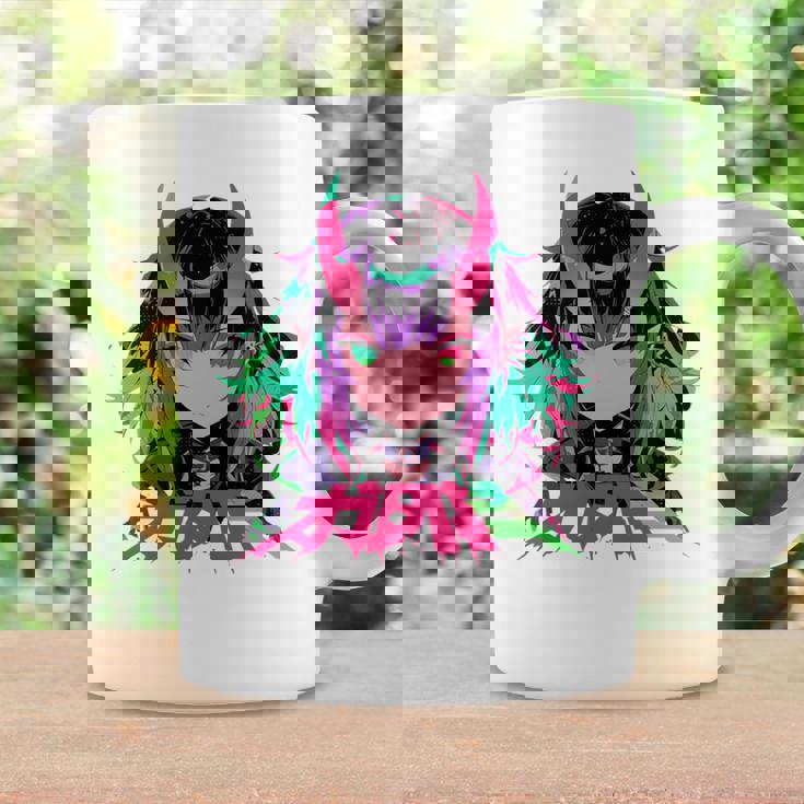 ゴシック アニメ 鬼 わいふ かわいい 日本 漫画 ヴェーパーウェア レトロ 長袖tシャツ コーヒーマグ ギフトのアイデア