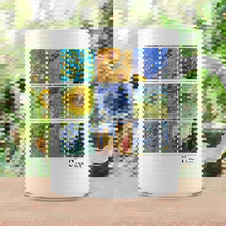 ゴッホの絵画、ひまわり、星月夜 コーヒーマグ ギフトのアイデア