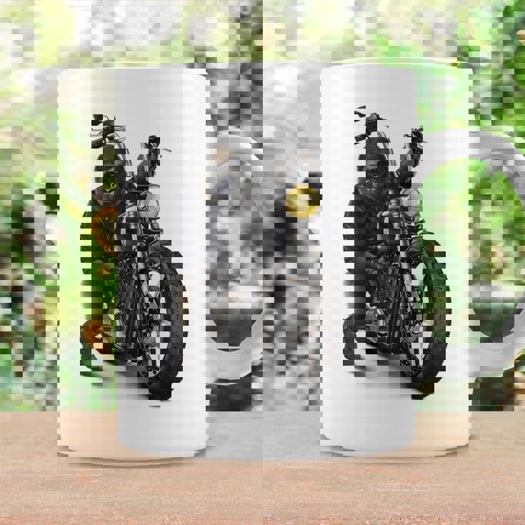 ゴリラ バイク バイカー コーヒーマグ ギフトのアイデア