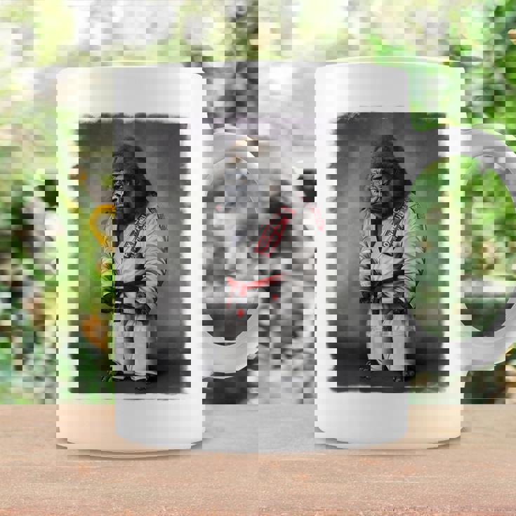 ゴリラ先生 日本の柔道と空手武道 コーヒーマグ ギフトのアイデア