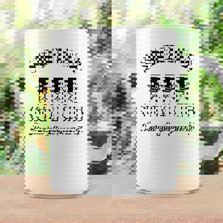 サイドライン ソーシャルクラブ ピーナッツギャラリー サッカーライフ おもしろサッカー コーヒーマグ ギフトのアイデア