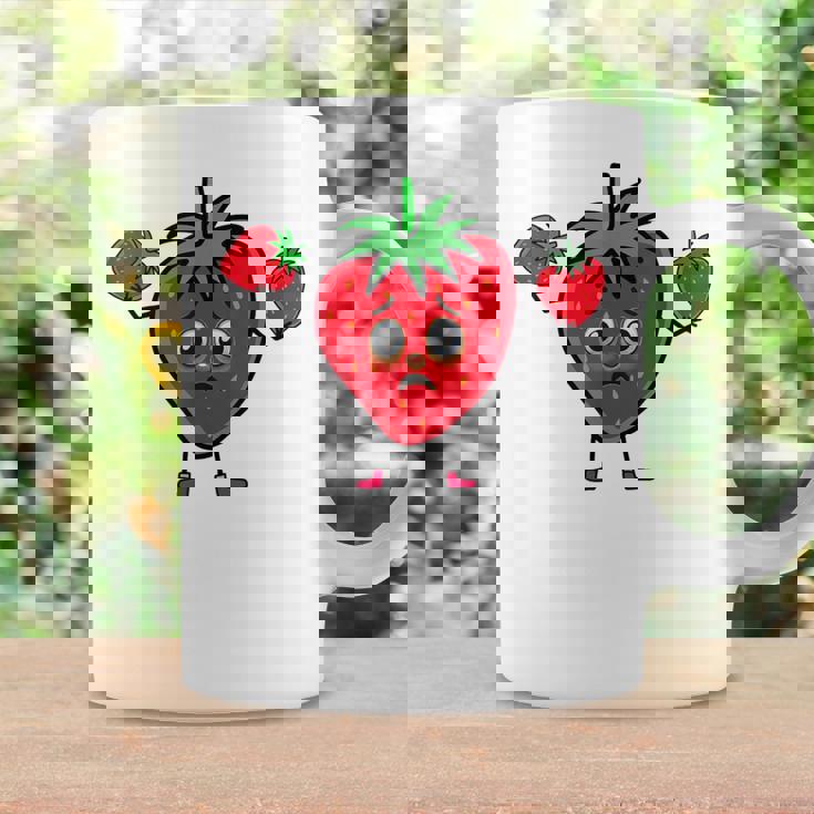 サマータイム いちご いちご 果実 果実 ガーデン コーヒーマグ ギフトのアイデア