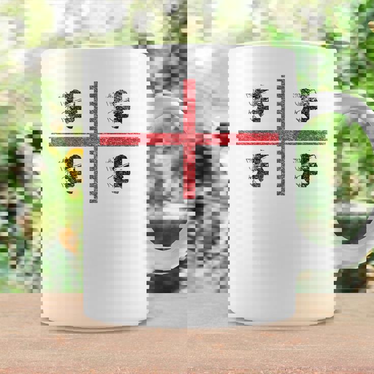 サルデーニャ国旗 イタリア 4 ムーア人 コーヒーマグ ギフトのアイデア