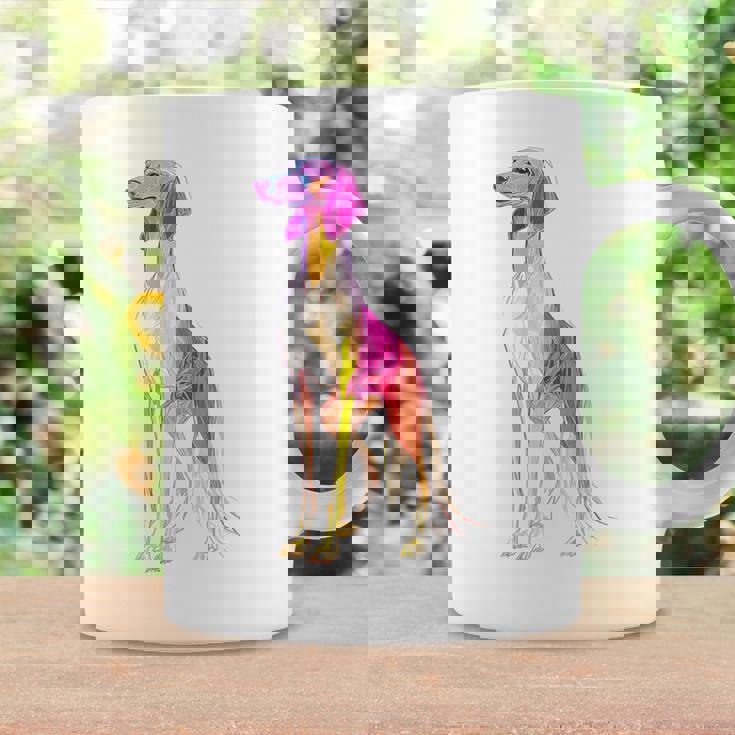 サルーキ 犬 モチーフ ペット 作品 サルーキ コーヒーマグ ギフトのアイデア