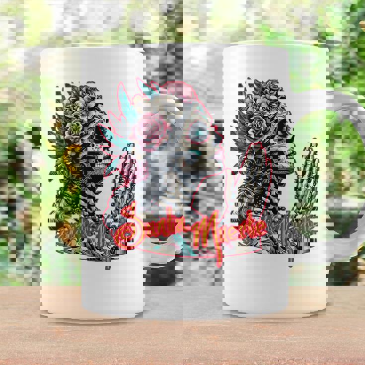 サンタ・ムエルテ カトリーナ カラベラ 長袖tシャツ コーヒーマグ ギフトのアイデア