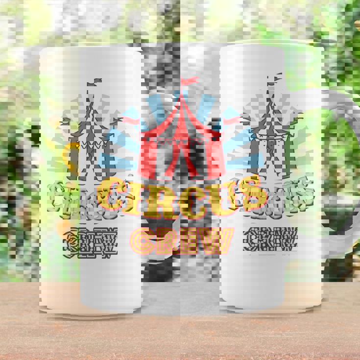 サーカスクルー–楽しいカラフルな大人&キッズグラフィックデザイン 長袖tシャツ コーヒーマグ ギフトのアイデア