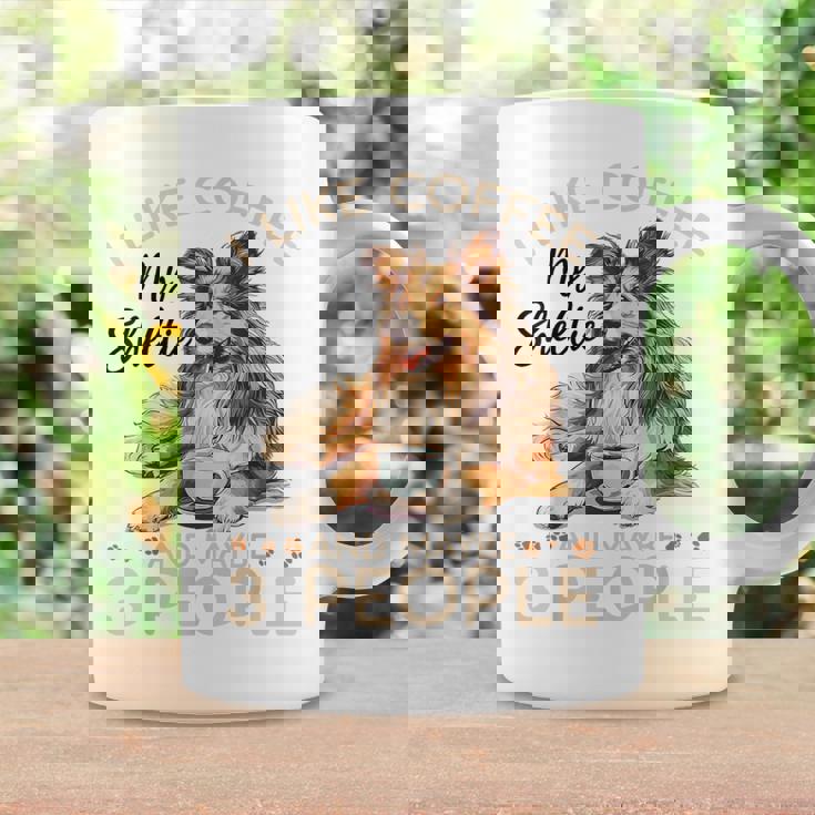 シェットランド・シープドッグ犬用シェルティ I Like Coffee Myheltie コーヒーマグ ギフトのアイデア