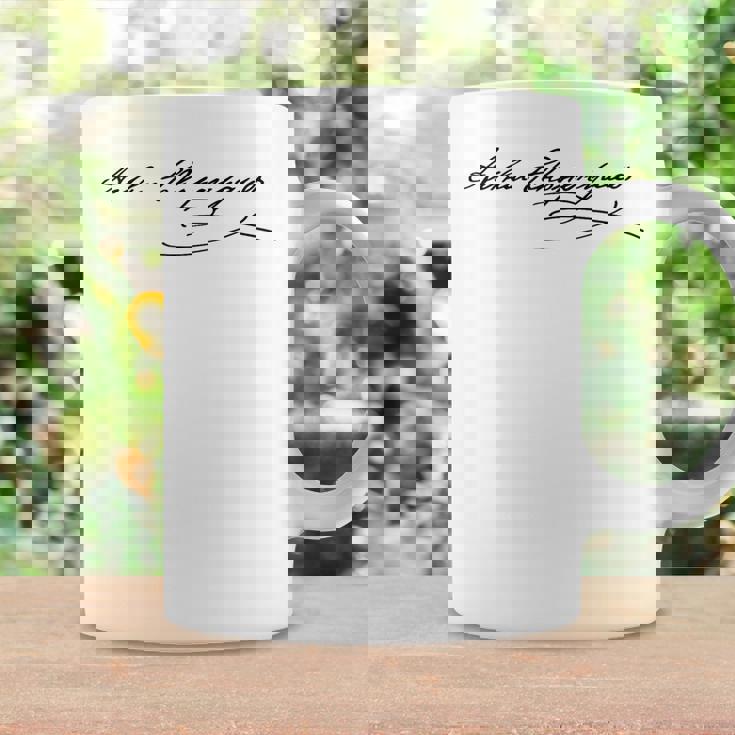 シグネチャーショーペンハウアーの哲学者 コーヒーマグ ギフトのアイデア