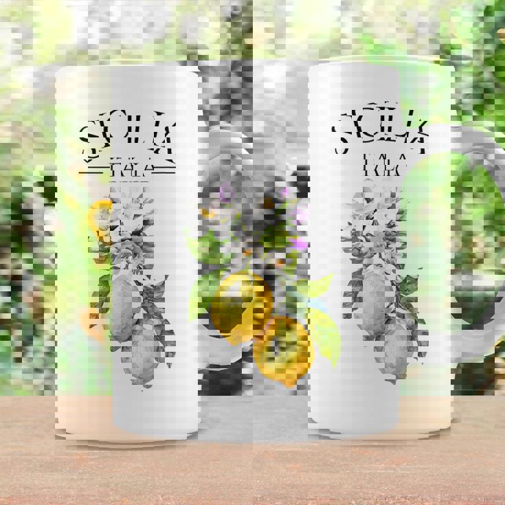 シチリア イタリア土産 イタリア レモン コーヒーマグ ギフトのアイデア