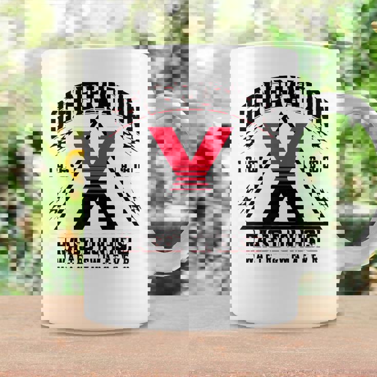 ジェネレーションxはホースウォーターで育ちました 1965 1980 コーヒーマグ ギフトのアイデア