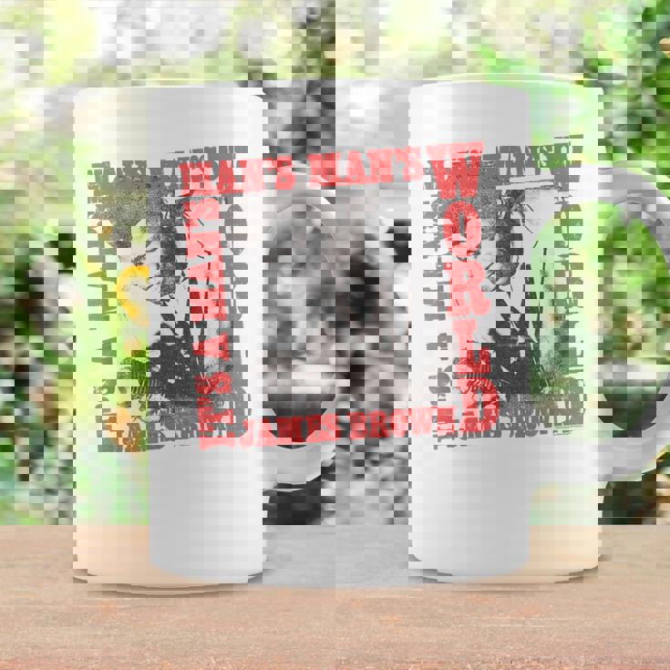 ジェームス・ブラウンイッツ・ア・マンズ・ワールド コーヒーマグ ギフトのアイデア