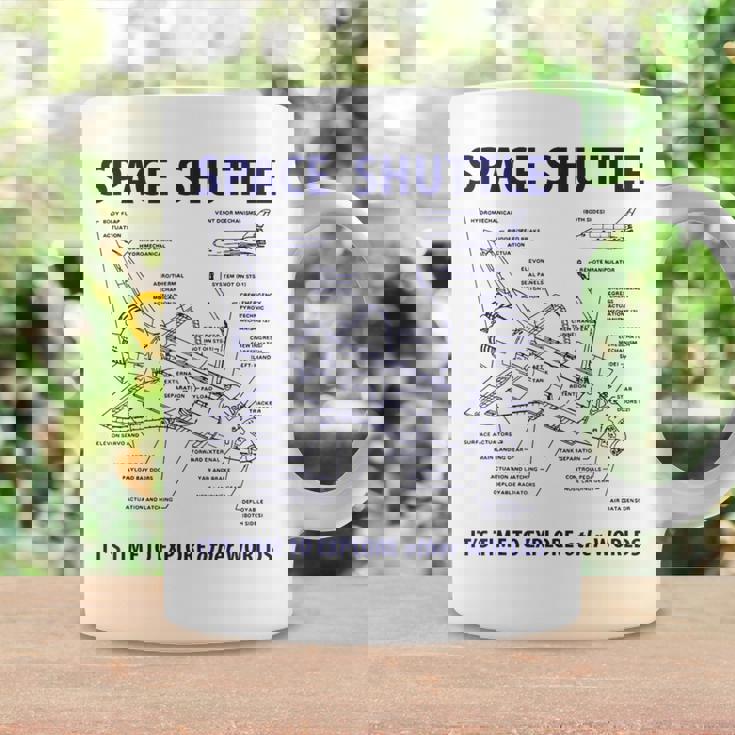 スペースシャトル レトロレイアウト ロケット科学者&宇宙飛行士用 コーヒーマグ ギフトのアイデア