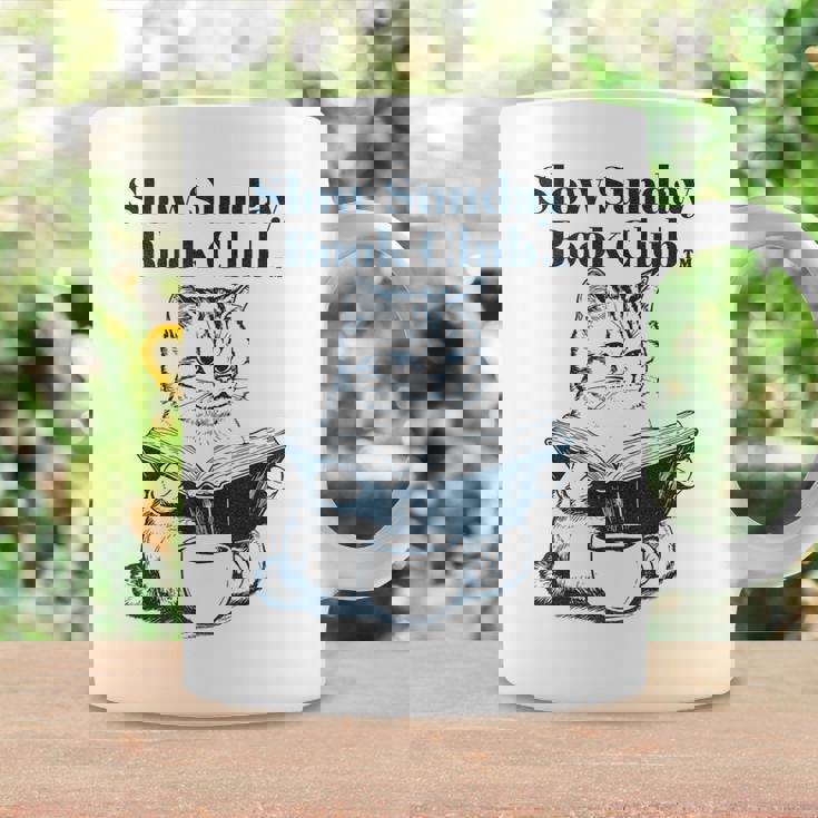 スローサンデーブッククラブ 本好きの猫 コーヒーマグ ギフトのアイデア