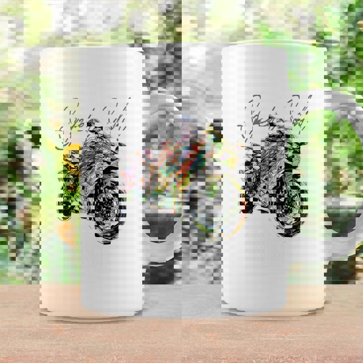 スーパースポーツ バイク レーシング バイク レーシング バックプリント バイク 長袖tシャツ コーヒーマグ ギフトのアイデア