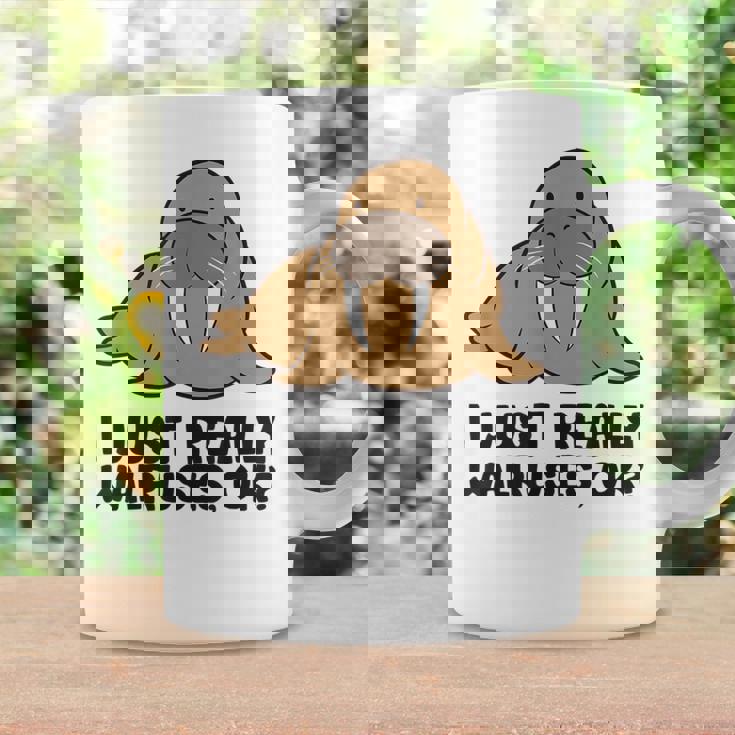 セイウチが本当に好きだよ、いいね？面白いセイウチ コーヒーマグ ギフトのアイデア