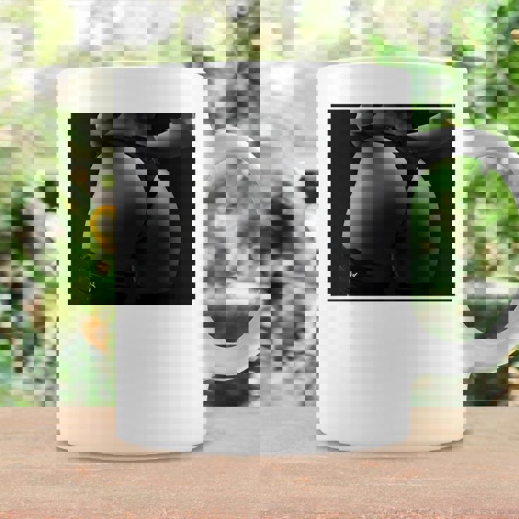 セクシー ブラック ホワイト 写真 美しいお尻 Tバック 長袖tシャツ コーヒーマグ ギフトのアイデア