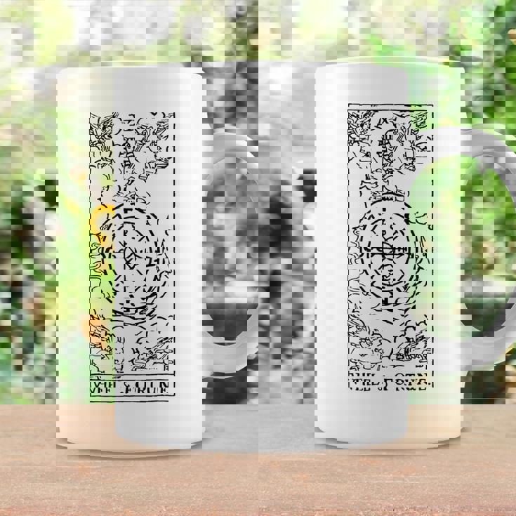 タロットカードホイール オブ フォーチュン タロット コーヒーマグ ギフトのアイデア