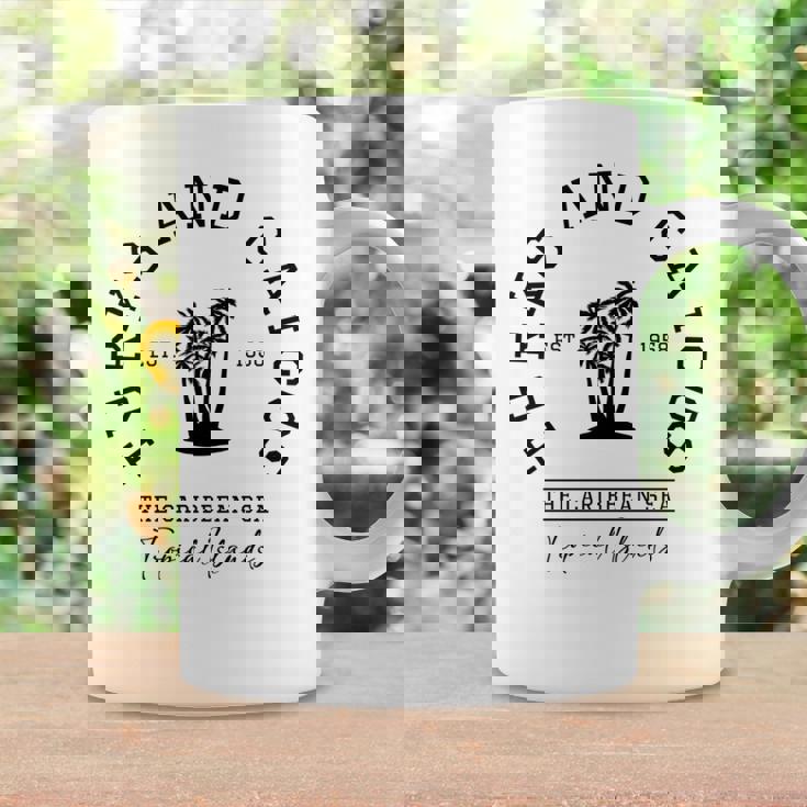 タークス・カイコス諸島カリブ海諸島旅行 長袖tシャツ コーヒーマグ ギフトのアイデア