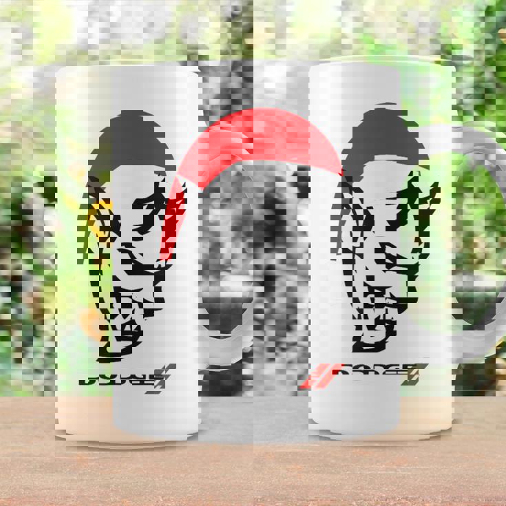 ダッジデーモンサンタハット赤 コーヒーマグ ギフトのアイデア