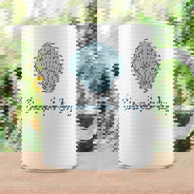 チェサピーク湾 ホタテ貝殻 貝殻 ビーチ 沿岸釣り コーヒーマグ ギフトのアイデア