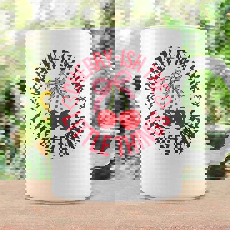 チェリーっぽいザ・リトル・シングス・ファニー・チェリッシュ・チェリー コーヒーマグ ギフトのアイデア