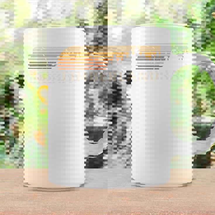 ティンバーランド Nc ビンテージ エバーグリーン サンセット 80年代レトロ 長袖tシャツ コーヒーマグ ギフトのアイデア