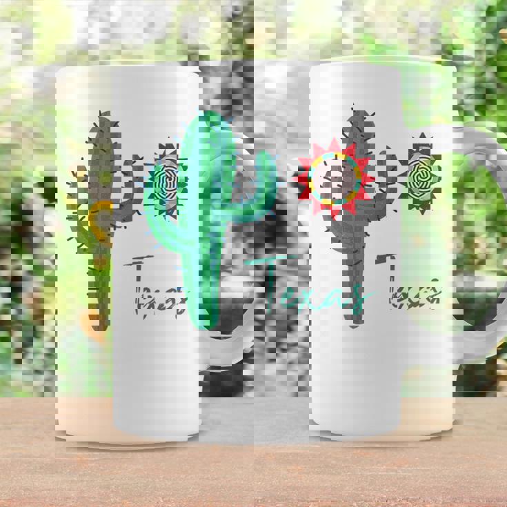 テキサス キュート 気まぐれなサボテン 南西部の太陽 砂漠 バケーション コーヒーマグ ギフトのアイデア