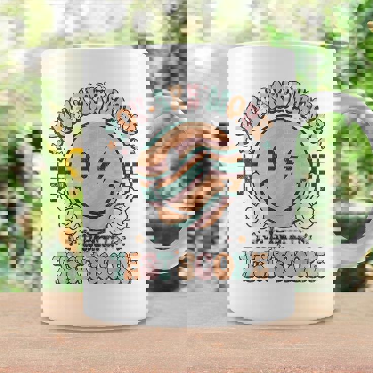 テスト先生 グルーヴィースマイル あなたはテスト結果以上のものです コーヒーマグ ギフトのアイデア