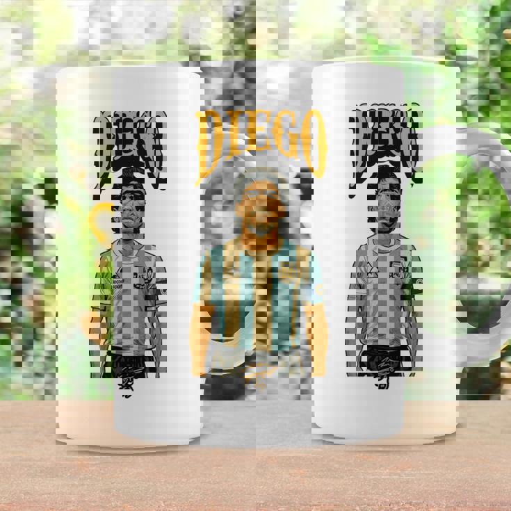 ディエゴ アルマンド マラドーナ アルゼンチン 長袖tシャツ コーヒーマグ ギフトのアイデア