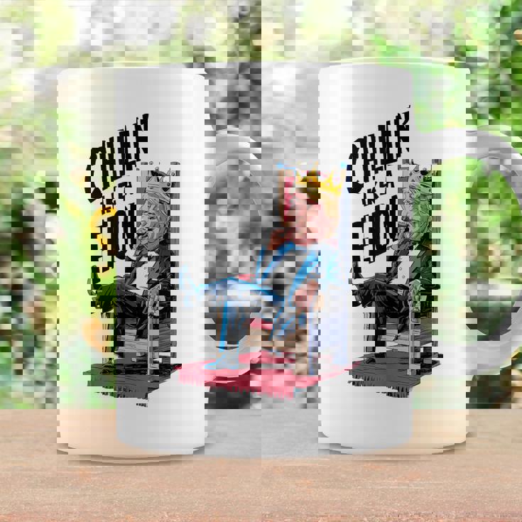 トランプ・サマー 2024 チリン・ライク・ア・フェロン・ファニー コーヒーマグ ギフトのアイデア