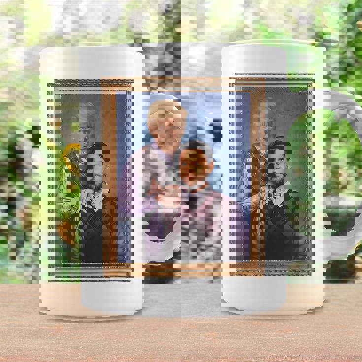 トランプ・ヴァンス・ブラザーズ ポートレート トランプ大統領 2024 コーヒーマグ ギフトのアイデア