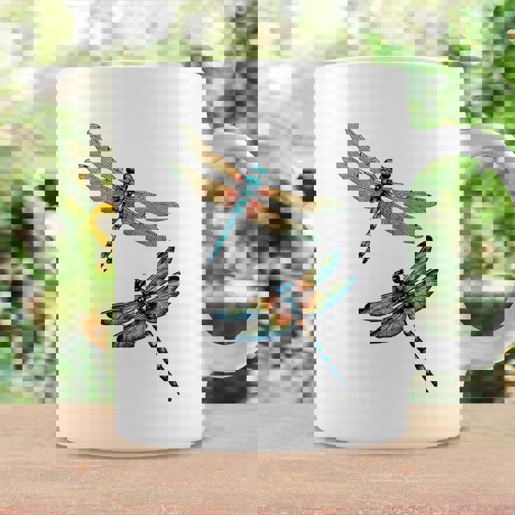トンボ、飛ぶ昆虫のトンボ、トンボ。 コーヒーマグ ギフトのアイデア