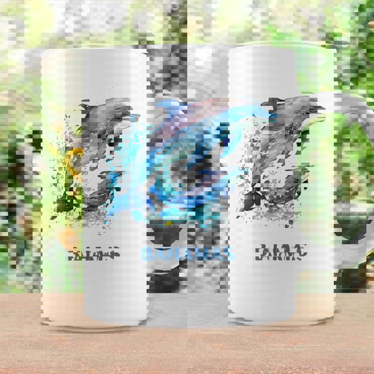 ドルフィン バケーション ヴィンテージ バハマ ビーチ デスティネーション コーヒーマグ ギフトのアイデア