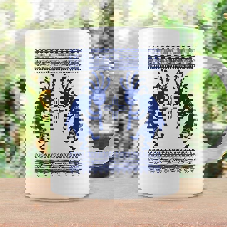 ネイティブアメリカン カルチャー ココペリ ミュージシャンボーダー 1 楽しい コーヒーマグ ギフトのアイデア