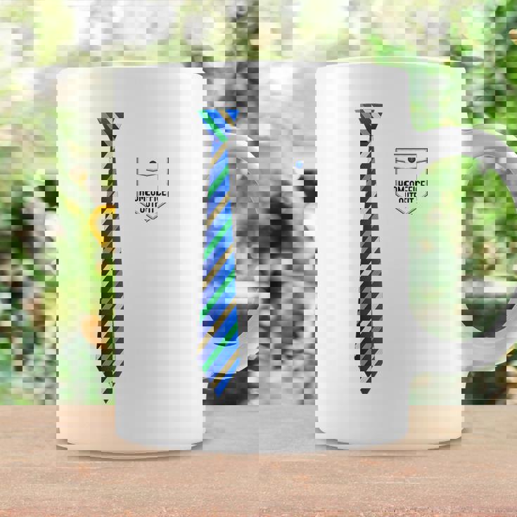 ネクタイで在宅ワーク ホームオフィス・アウトフィット Homeoffice Outfit コーヒーマグ ギフトのアイデア