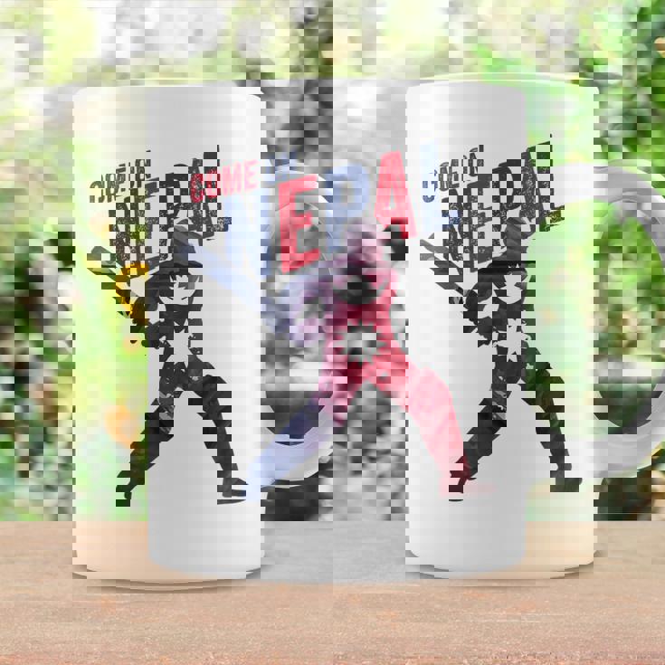 ネパールクリケットジャージ 2024 ネパール国旗サポーター クリケットファン コーヒーマグ ギフトのアイデア