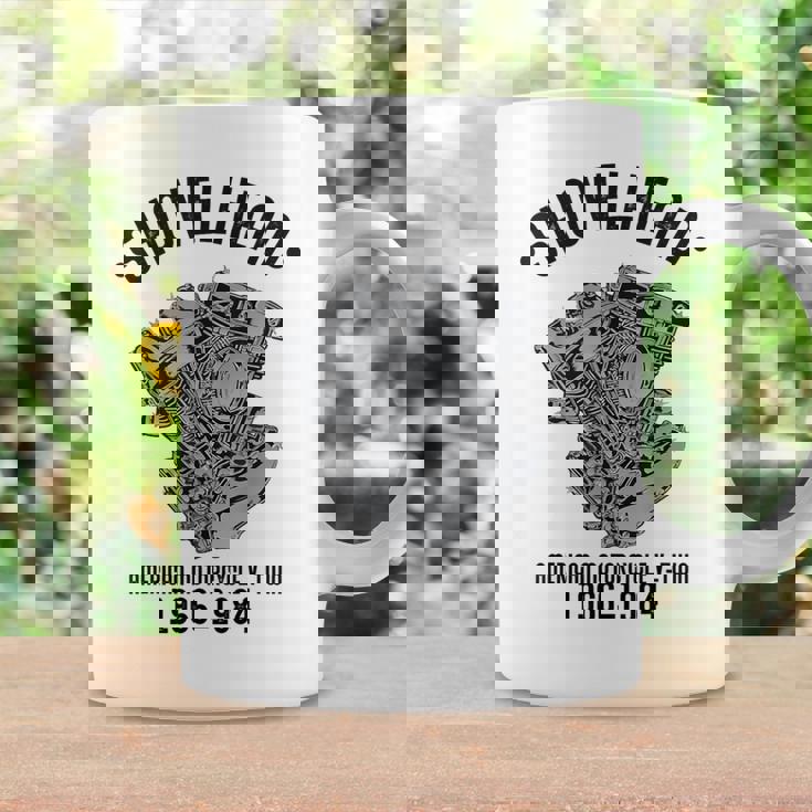 ノベルティ ショベルヘッド オートバイ愛好家 夫 おじいちゃん コーヒーマグ ギフトのアイデア