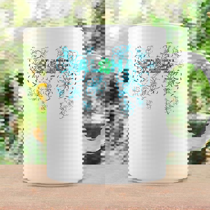 ハイビスカス アロハ ハワイ メレ カリキマカ オアフマウイ マハロラブ 長袖tシャツ コーヒーマグ ギフトのアイデア