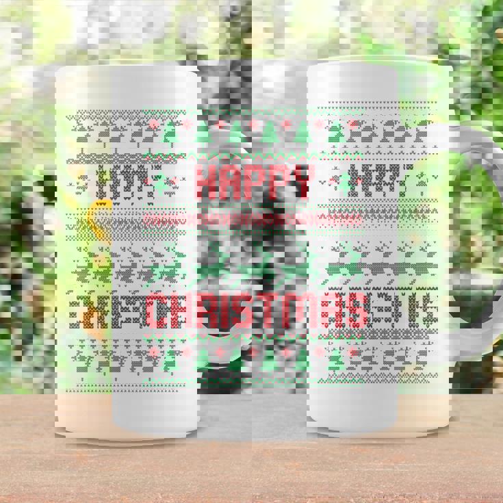 ハッピークリスマス、アグリークリスマス コーヒーマグ ギフトのアイデア