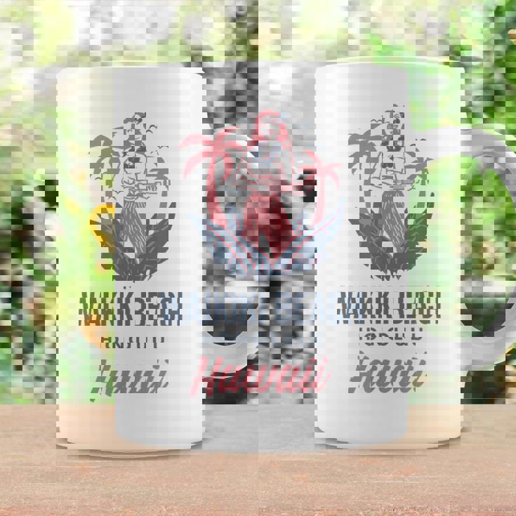 ハワイホノルルのワイキキビーチ コーヒーマグ ギフトのアイデア