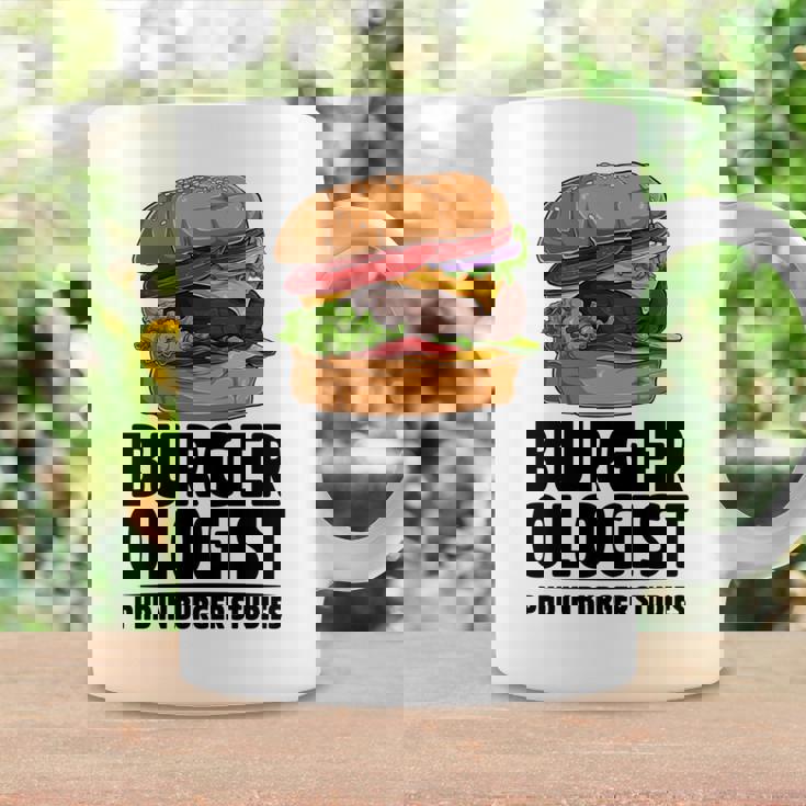 ハンバーガー研究 ハンバーガー 長袖tシャツ コーヒーマグ ギフトのアイデア