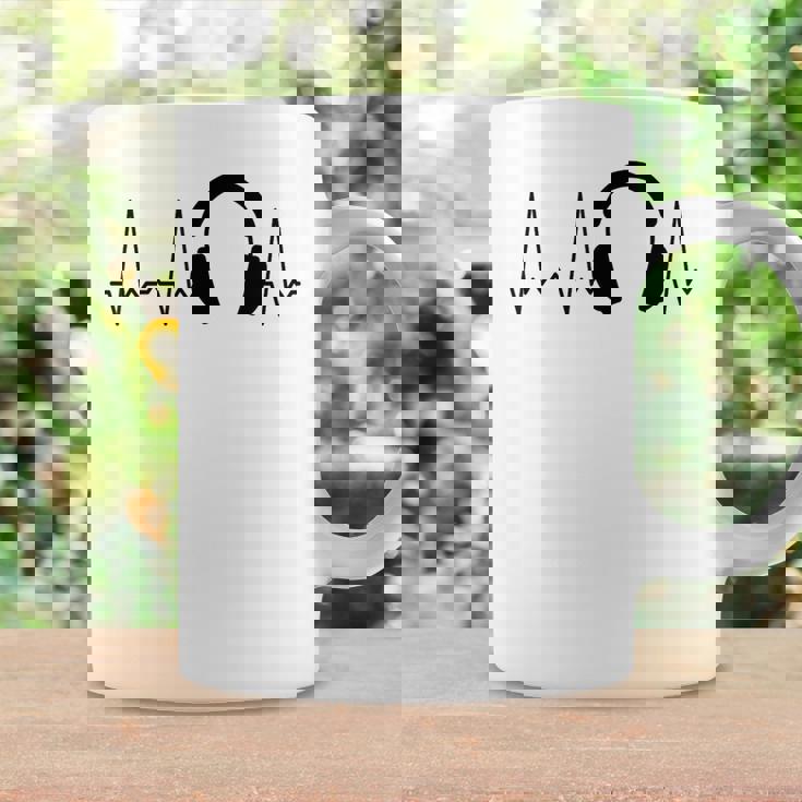 ハートビートヘッドホン コーヒーマグ ギフトのアイデア