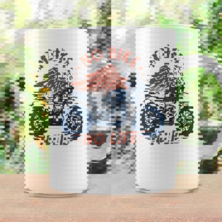 バイク 面白tシャツ No Bike No Life メンズ オートバイ モーターサイクル おもしろ ツーリング 服 コーヒーマグ ギフトのアイデア