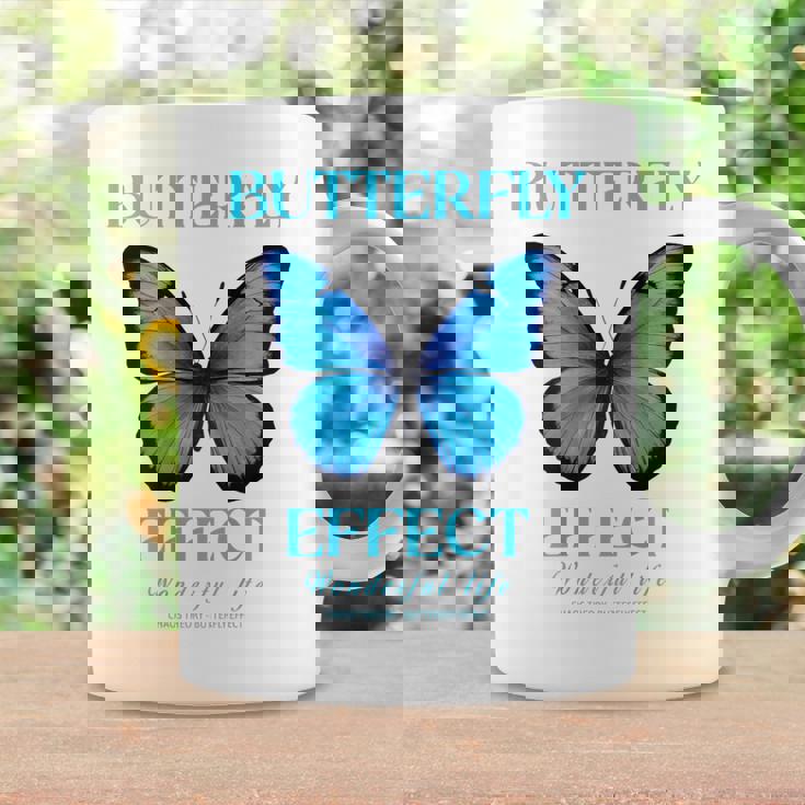 バタフライエフェクトtシャツ バックプリント テクノフェスティバル Tekk コーヒーマグ ギフトのアイデア