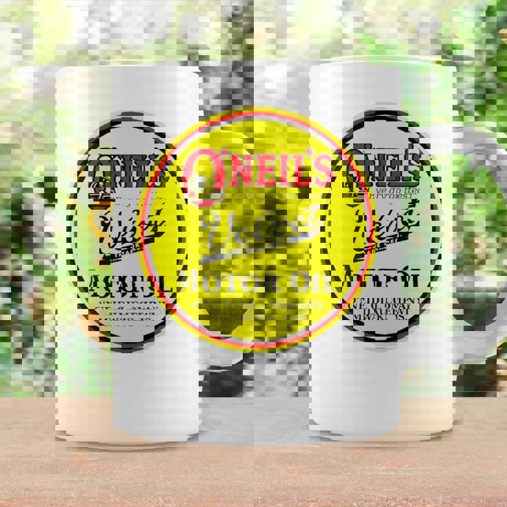 バックプリントのみ レトロ ヴィンテージ ガソリンスタンド オニールのモーターオイル コーヒーマグ ギフトのアイデア