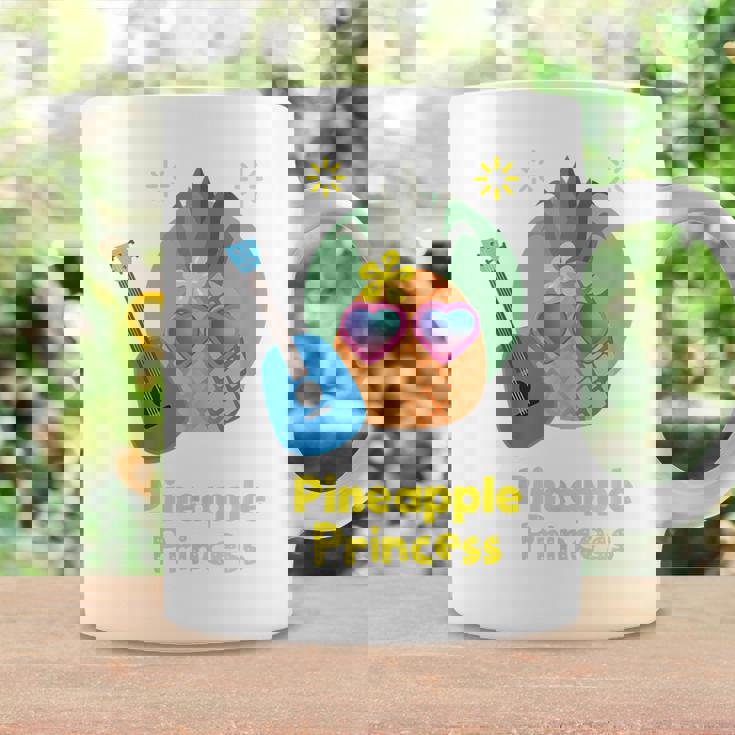 パイナップルプリンセス ウクレレギフト コーヒーマグ ギフトのアイデア